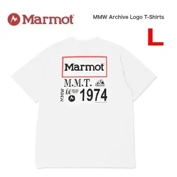 마모트 MMW 아카이브 로고 티셔츠 화이트 L MST077