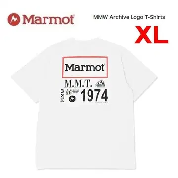 마모트 MMW 아카이브 로고 티셔츠 화이트 XL MST077
