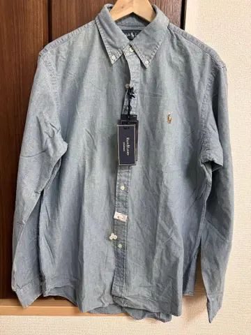 Ralph lauren 클래식 핏 샴브레이 셔츠 L 사이즈