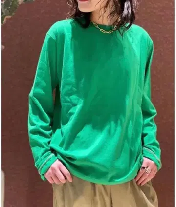 6(ROKU) COTTON BASIC LONG SLEEVE 티셔츠