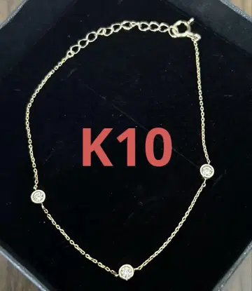 K10 다이아몬드 팔찌