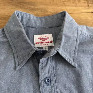Battenwear 샴브레이 워크 셔츠 (미국제 사이즈 S)