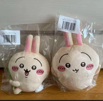 치이카와 (먼작귀) 토끼가 가득한 복권 C상 봉제 인형 미니백 2종 세트