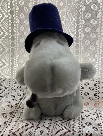 [귀중한 물건. 당시의 물건] 40년 전의 무민 아빠 봉제 인형