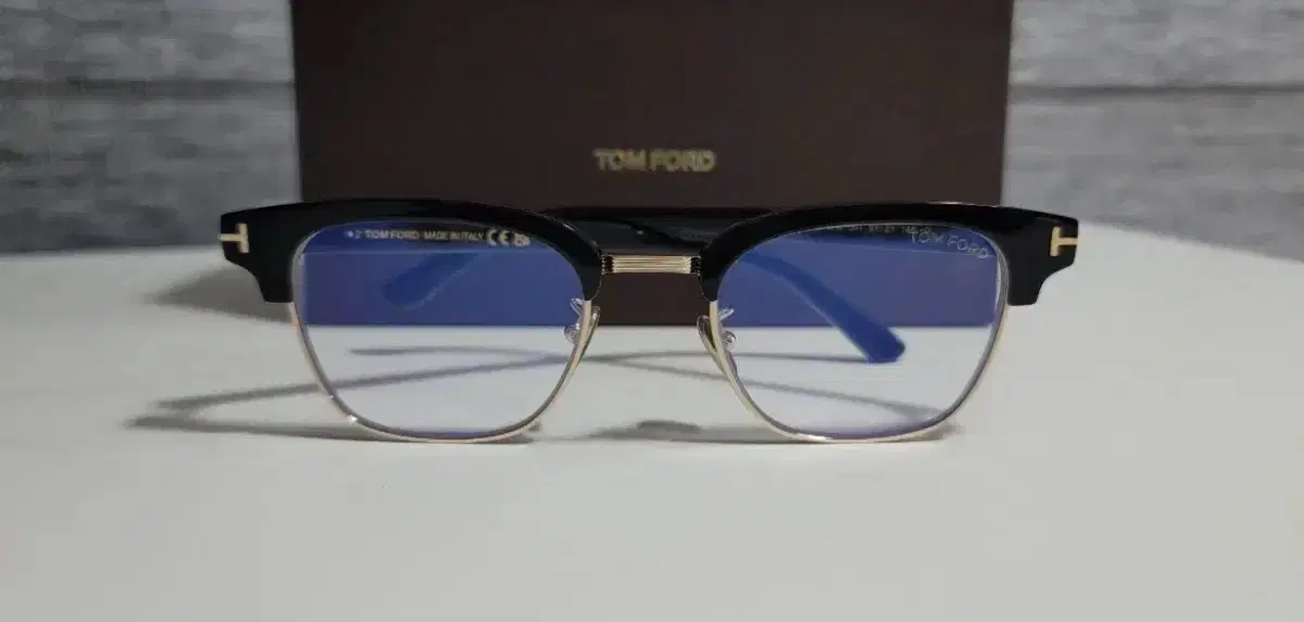 Tom Ford half-rim glasses