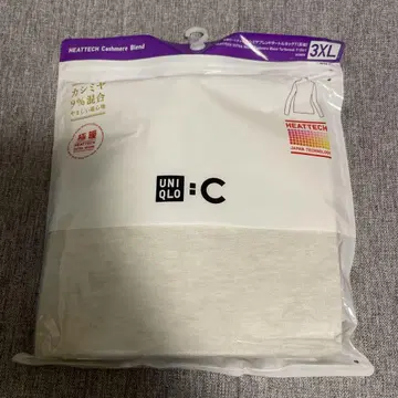 유니클로 시 UNIQLOC 극한 히트텍 캐시미어 블렌드 터틀넥 T