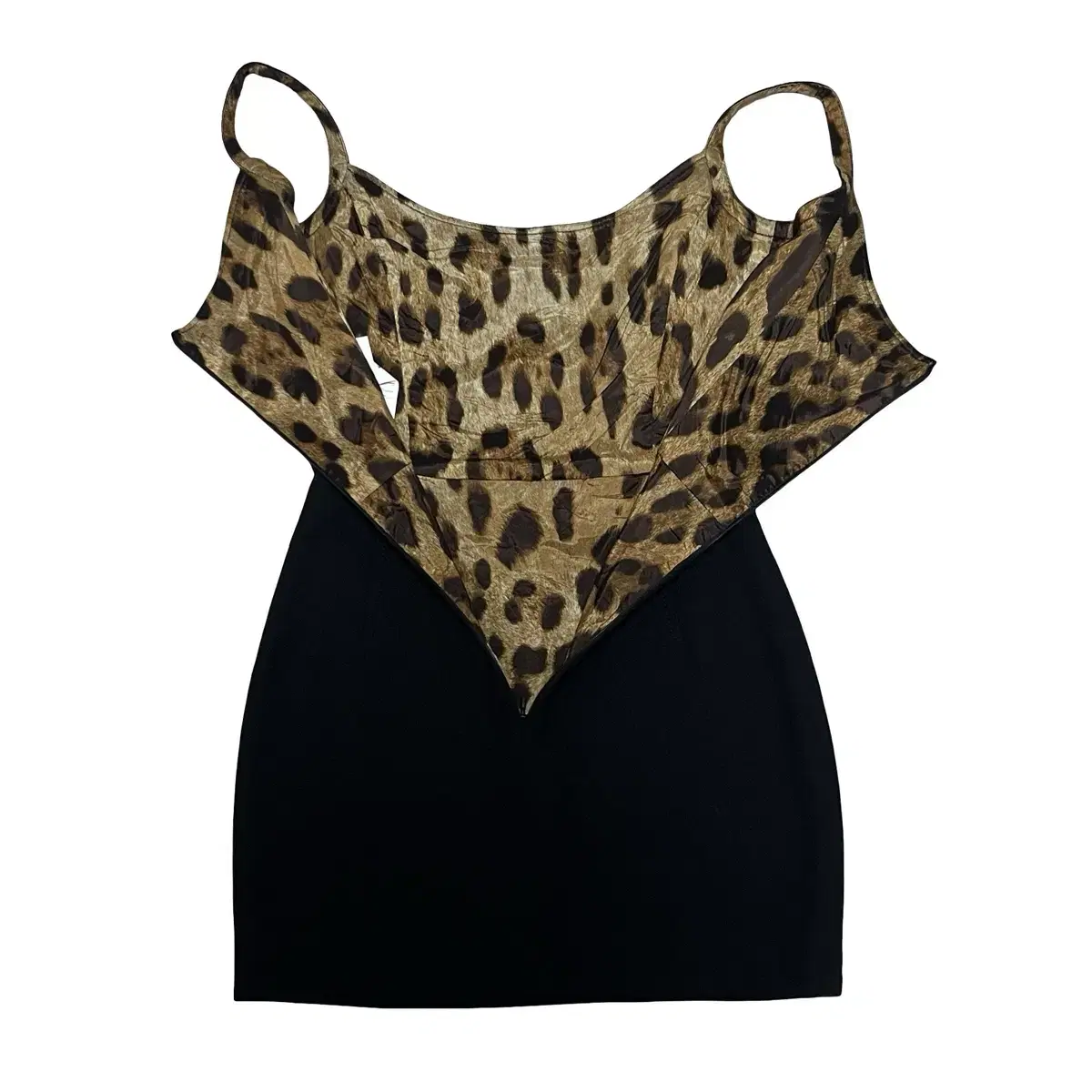 Dolce&gabbana Black Mini Dress (Mini Onepiece)