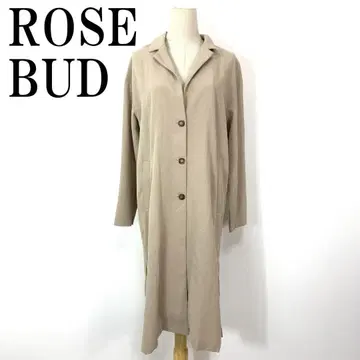 ROSE BUD 로즈 버드 스프링 코트 베이지 F B110