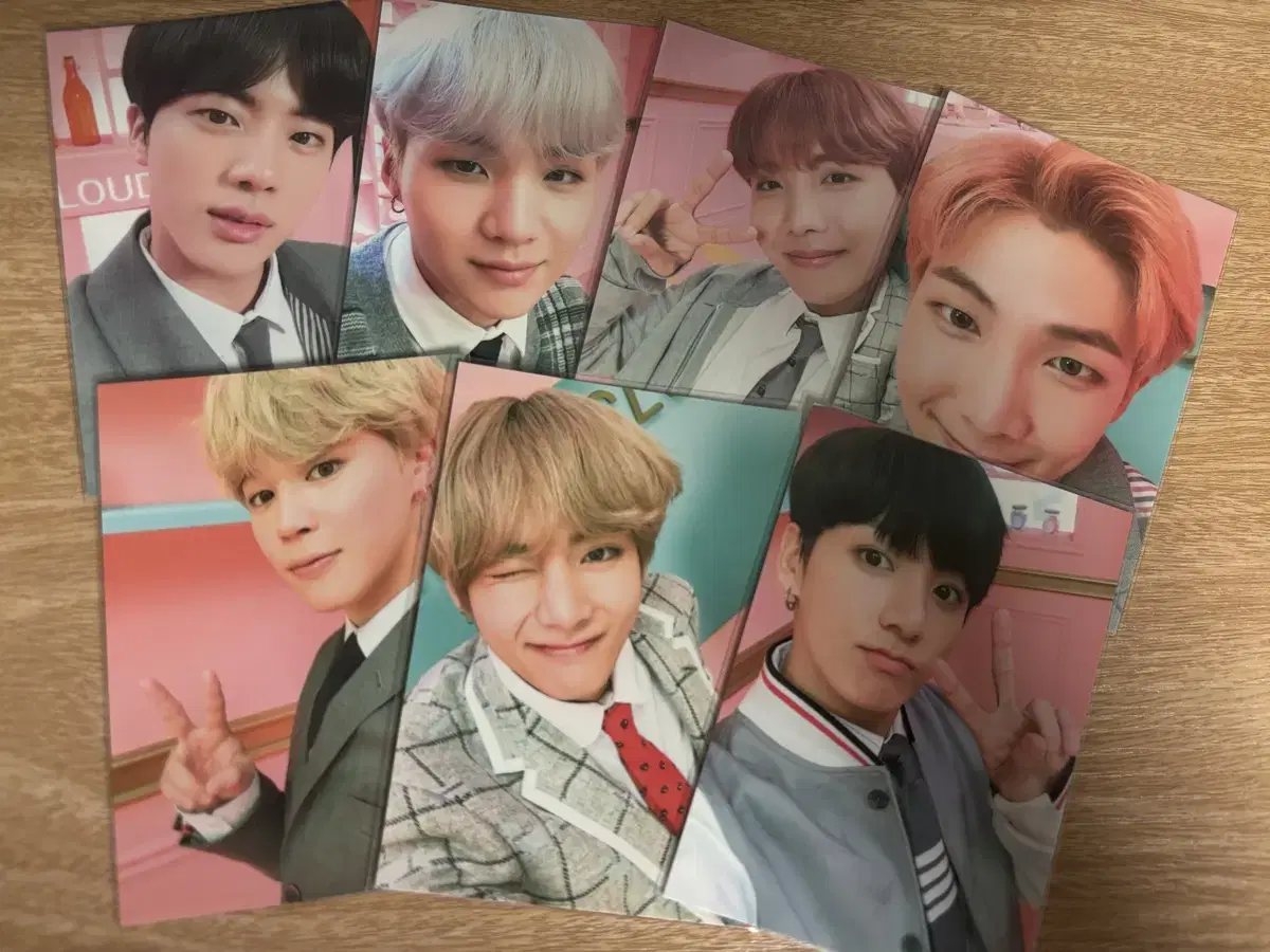 방탄 포카 판매 (포토바인더)