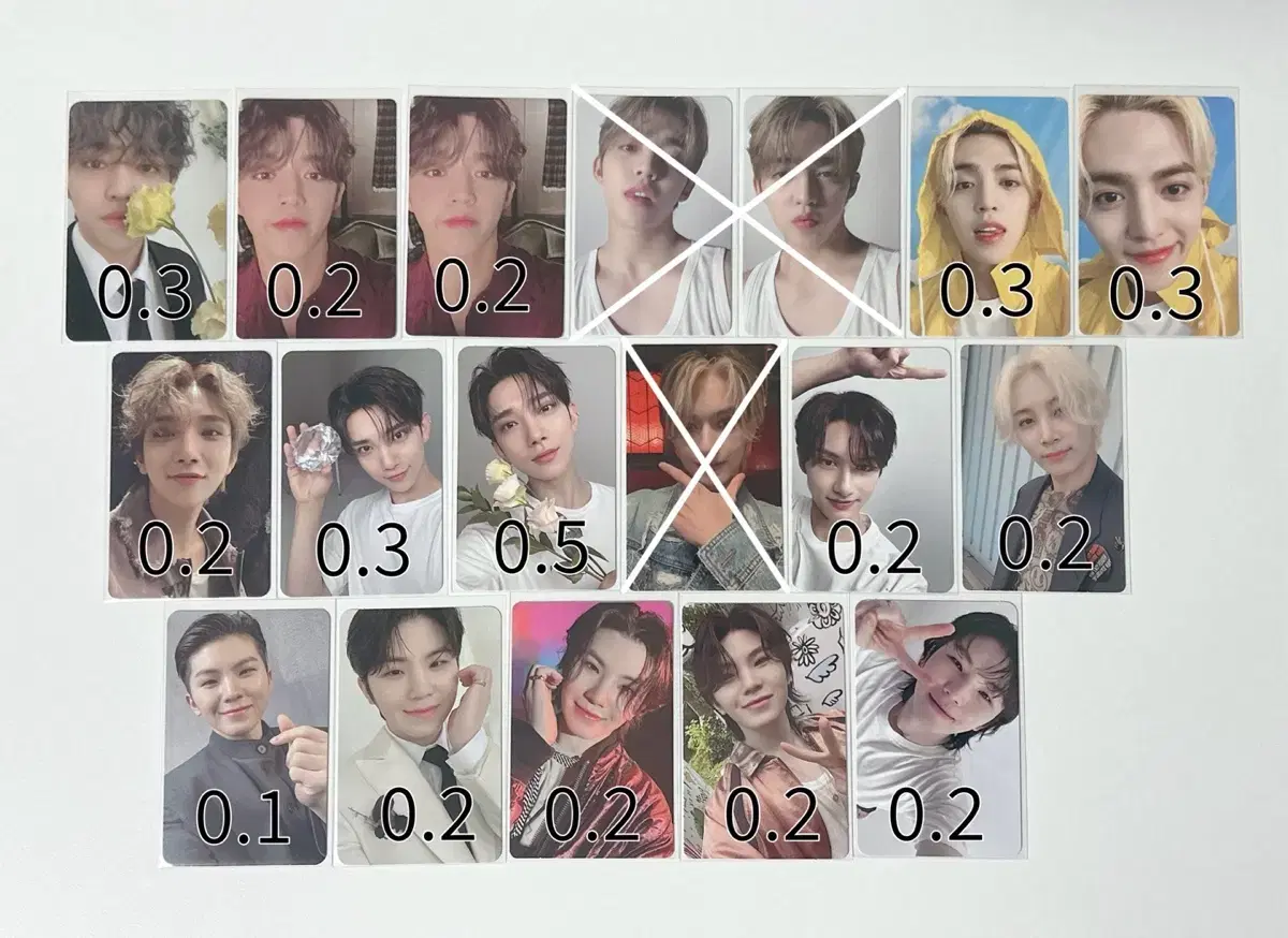 세븐틴 포토카드 판매