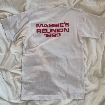 80s Vintage Massie's Reunion 1989 티셔츠