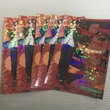 윈브레이커 WINDBREAKER 프리 카페 홀로그램 엽서 소샹샹