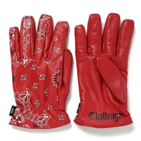 Challenger BANDANA LEATHER GLOVE (CHALLENGER) #챌린저 on Bunjang
