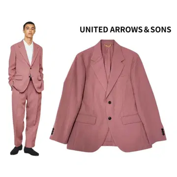 UNITED ARROWS&SONS JINGUMAE JACKET M 핑크