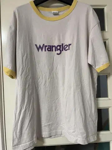WRANGLER 아리하라 미유키 링거 티셔츠 랭글러