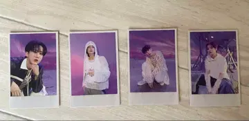 K-POP 아이돌 폴라로이드풍 포토 카드 세트 4장