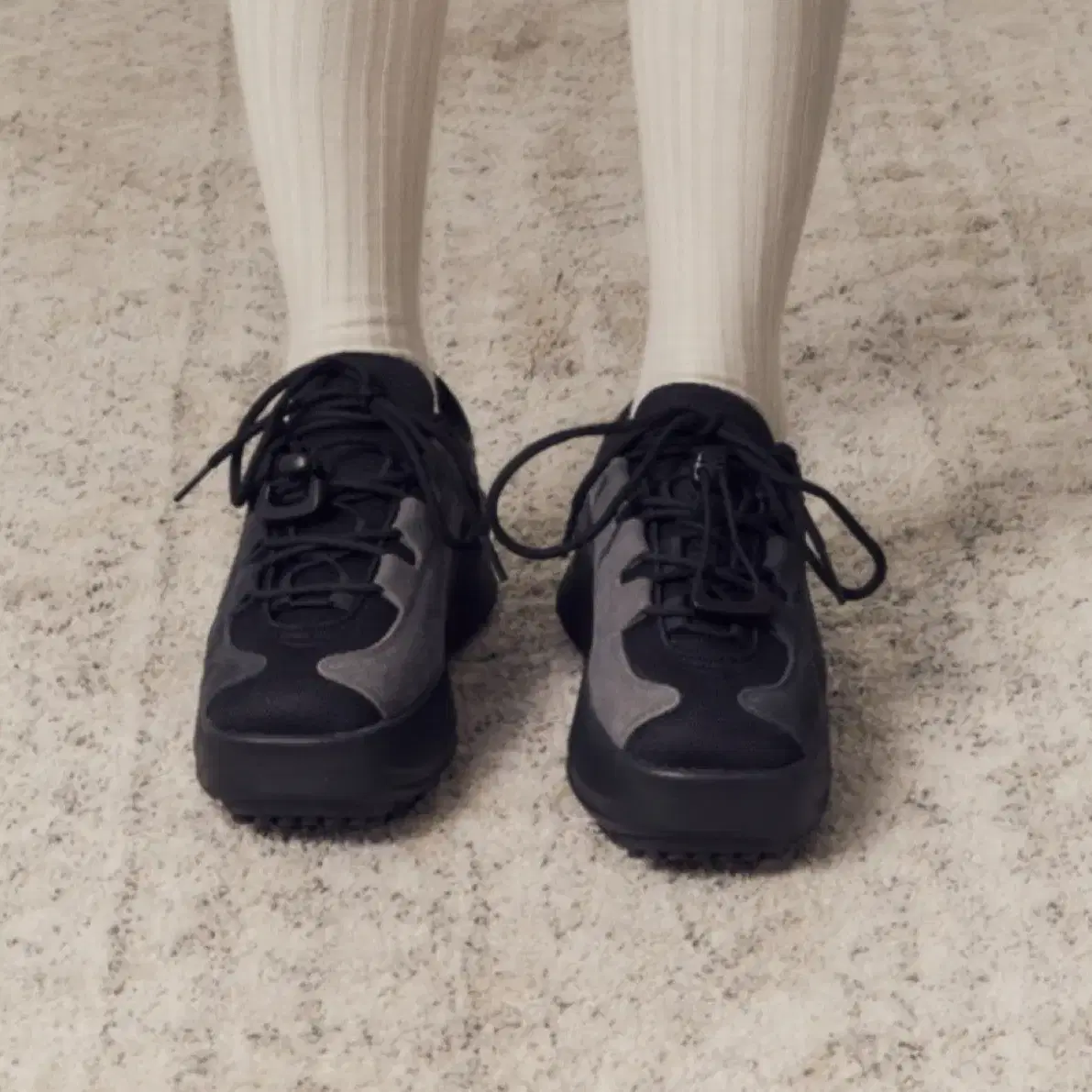 ★ flct Fluffy Citrus ★ Hazy platform sneakersDeep Charcoa Fluffy Citrus Haze Platform Sneakers Deep Charcoal 38 on