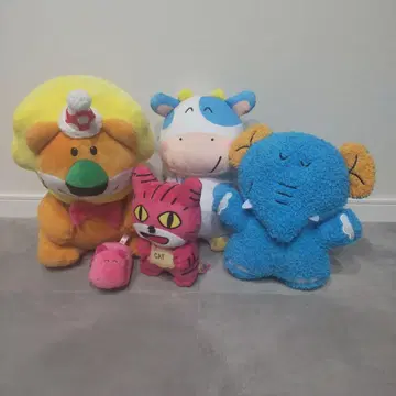 타베코 동물 봉제 인형 묶음 판매