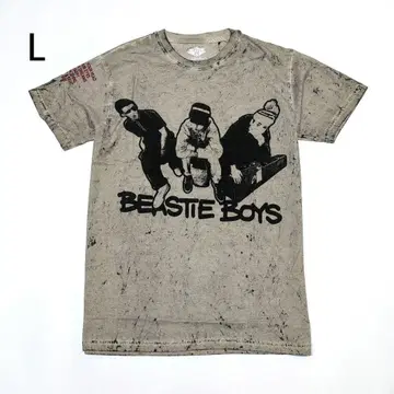 BEASTIE BOYS 비스티 보이즈 티셔츠 랩 티 샌드 L