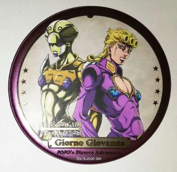 죠죠 죠르노 데코레이션 캔뱃지 애니메이션 전 주인공