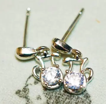 귀걸이 물병자리 물병자리 별자리 실버 925 스터드 스타