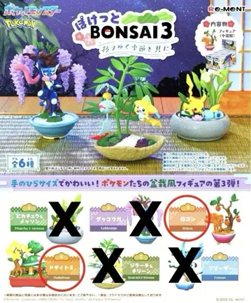 포켓 BONSAI3 -변해가는 계절과 함께- 로콘 도다이토스 미개봉품