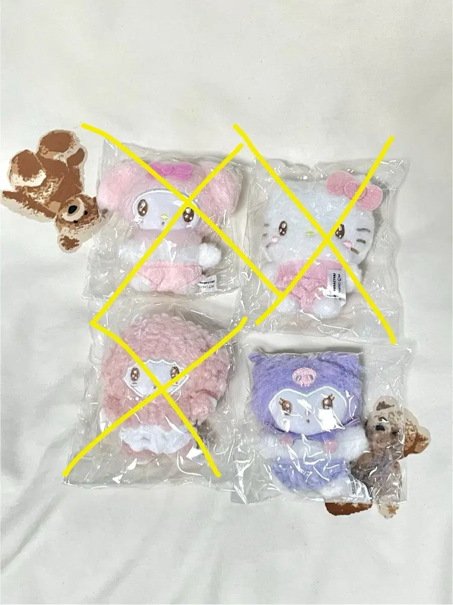 (미개봉/정가 이하)산리오 친구들 인형 키홀더 가챠