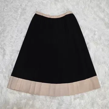 레리안 플리츠 스커트 바이컬러 클리닝 완료 트리아세테이트