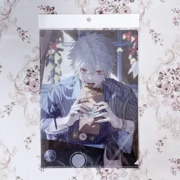 ChroNoiR Blue Memories 클리어 파일 스티커 쿠츠하