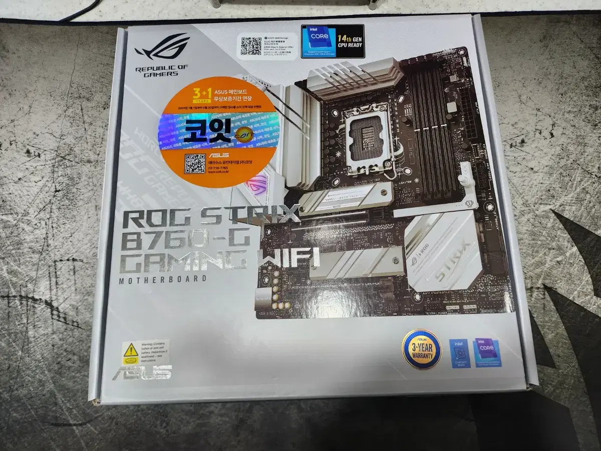 ASUS STRIX B760-G Gaming WIFI 메인보드