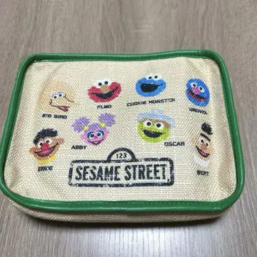 USJ 유니버셜 세서미 스트릿 파우치 소품함 SESAME STREET