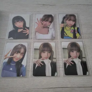 레이 트레이딩 카드 6장 세트 IVE