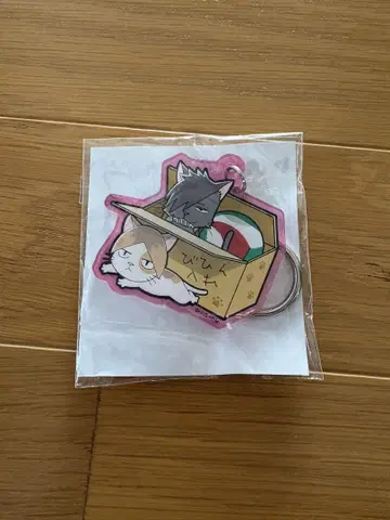하이큐!! BAG MASCOT BOX 구매 혜택 박스형 오토코마 고양이