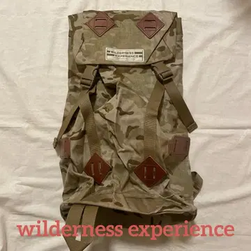 [새상품] WILDERNESS EXPERIENCE 백팩 백팩 카모