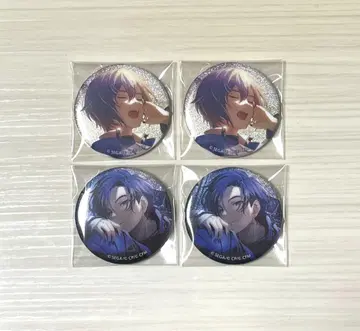 프로세카 7A 8A 글리터 캔뱃지 KAITO 4종 세트