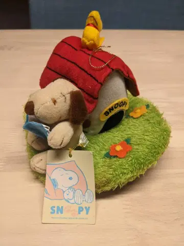 디오라마 스누피 우드스탁 하우스 마스코트 봉제 인형 피넛
