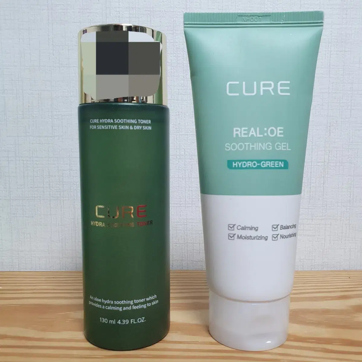Kim Jeong Moon Aloe La Sense Loe Toner + Aloe Soothing Gel Set
