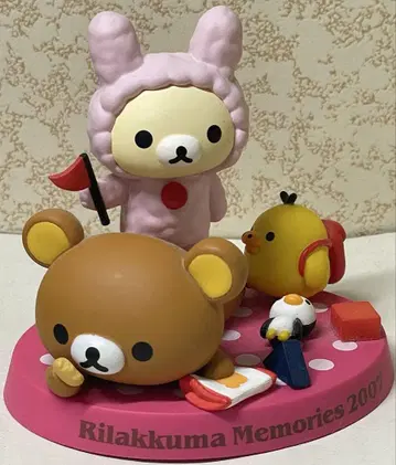 리락쿠마 코리락쿠마 키이로이토리 피규어 2007 레트로 레어