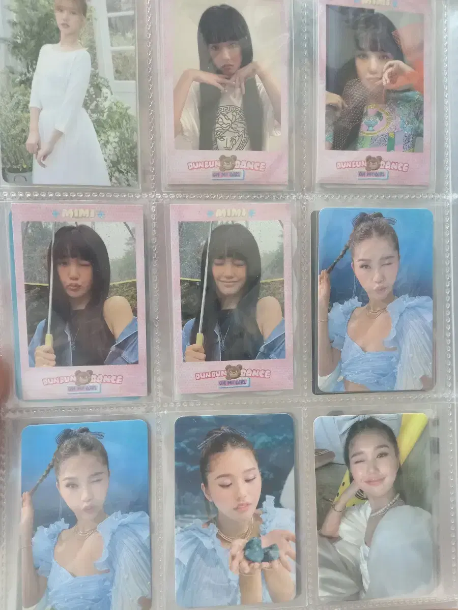 Quick sale) Oh My Girl mimi, yooa, jiho, arin photocard bulk sale