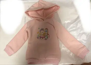 딜러 제작 40cm 인형용 후드 부착 후드티 핑크 곰