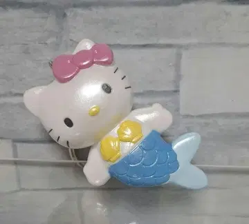 헬로키티 머메이드 피규어 키링