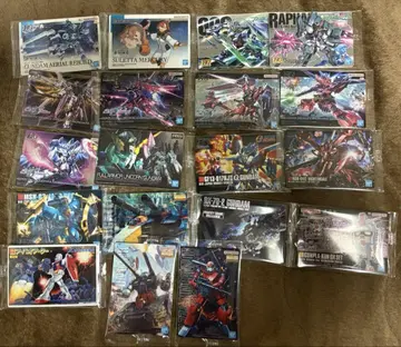 GUNDAM 건담 프라모델 패키지 아트 구미 19개