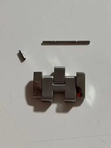 해밀턴 H325651 정품 시계 부품 실버 20mm용 1개 중고품