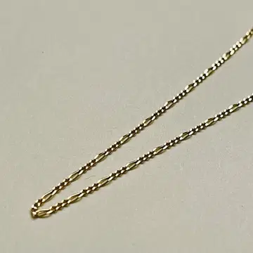 Silver925 피가로 체인 목걸이 1.3mm 40cm 새상품