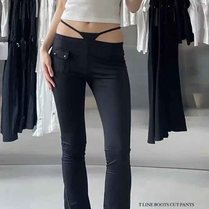 【BOHEMIAN SEOUL】BOHEMSEO COZY RIBBED SIDE BUTTON LEGGINGS BOHEMIAN SEOUL | 보헤미안서울 BohemianSeoulCOZY RIBBED SIDE