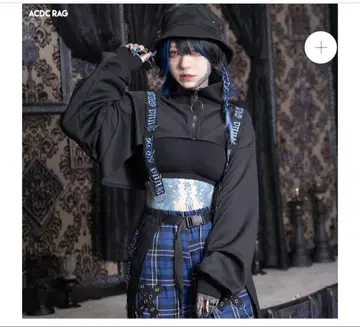 ACDC RAG ACDC 러그 HELL 크롭 자켓