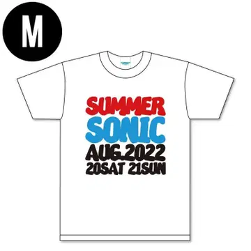 SUMMER SONIC 2022 티셔츠 [M]