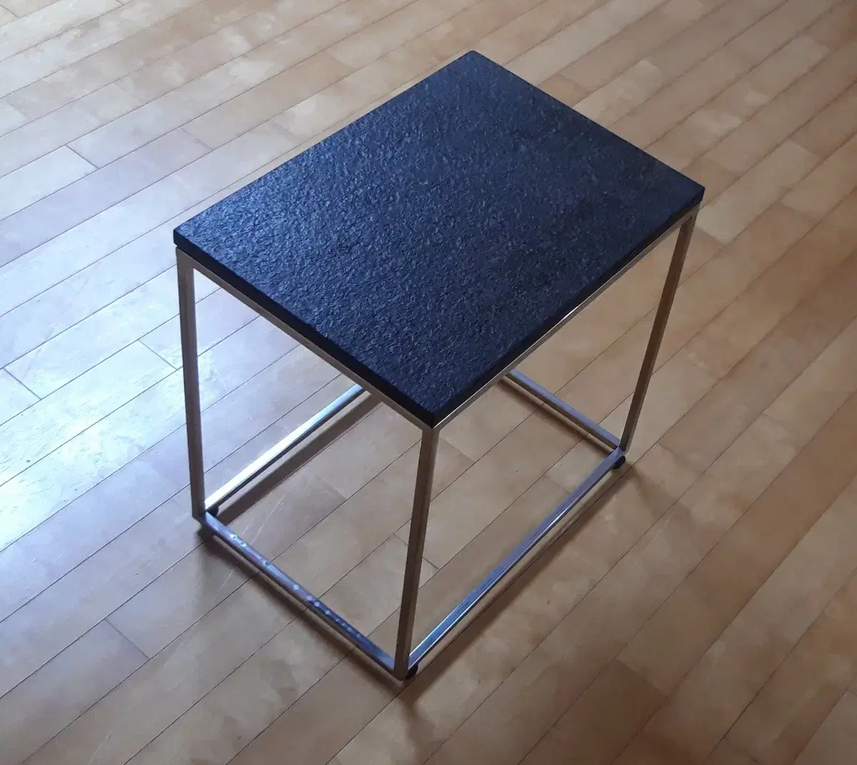 Volcanic Rock Side Table