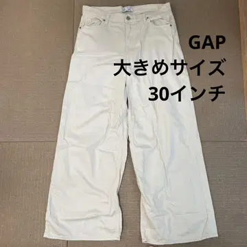 화이트 gap 데님 갭 baggy mid rise jeans