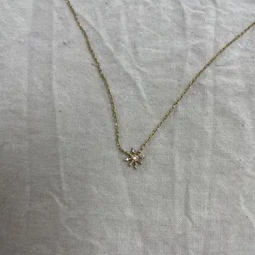아가트 agete k10 다이아몬드 0.03 목걸이 약 40cm